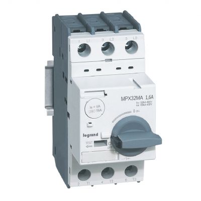 Wyłącznik Silnikowy 3P 1,6-20,8A Wyzwalacz Magnetyczny Mpx3 32Ma 417345 LEGRAND (417345)