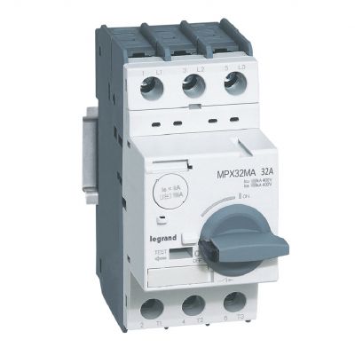 Wyłącznik Silnikowy Mpx3 32Ma 32A Tylko Z Wyzwalaczem Magnetycznym 417355 LEGRAND (417355)