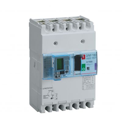 Wyłącznik Z Wyzwalaczem Termiczno-Magnetycznym DPX3 160 4P 25A 36kA Z Zab. R-Pr. 420111 LEGRAND (420111)