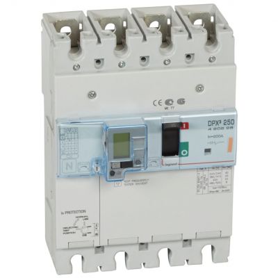 Wyłącznik DPX3 250 Z Zab. R-Pr. 4P 200A 25Ka 420228 LEGRAND (420228)