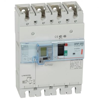 Wyłącznik DPX3 250 Z Zab. R-Pr. 4P 200A 36kA 420258 LEGRAND (420258)