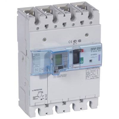 Wyłącznik DPX3 250 Z Zab. R-Pr. 4P 200A 50Ka 420288 LEGRAND (420288)