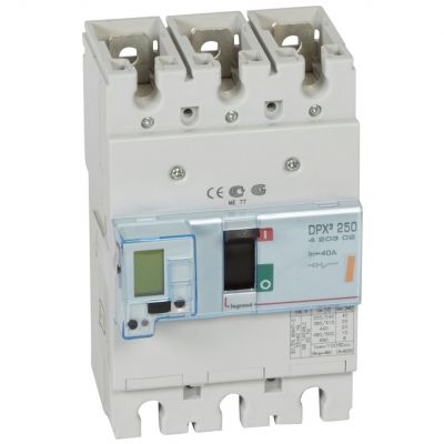 Wyłącznik DPX3 250 El 3P 40A 25Ka 420302 LEGRAND (420302)