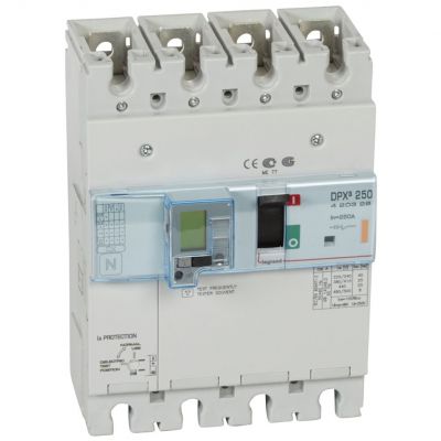 Wyłącznik DPX3 250 El Z Zab. R-Pr. 4P 250A 25Ka 420329 LEGRAND (420329)