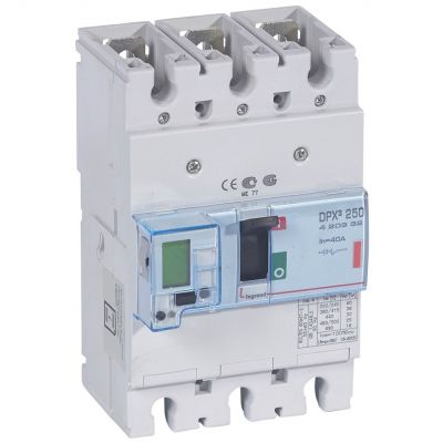 Wyłącznik DPX3 250 El 3P 40A 36kA 420332 LEGRAND (420332)