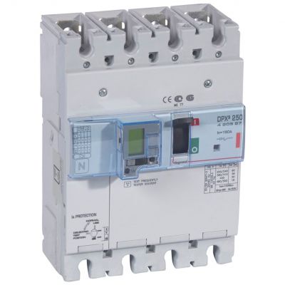 Wyłącznik DPX3 250 El Z Zab. R-Pr. 4P 160A 36kA 420357 LEGRAND (420357)