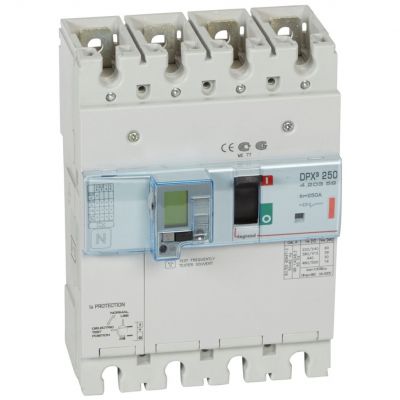 Wyłącznik DPX3250 El Z Zab. R-Pr. 4P 250A 36kA 420359 LEGRAND (420359)
