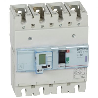 Wyłącznik DPX3 250 El 4P 40A 50Ka 420372 LEGRAND (420372)