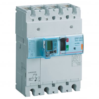 Wyłącznik DPX3 250 El 4P 40A 50Ka Z Zab. R-Pr. 420382 LEGRAND (420382)