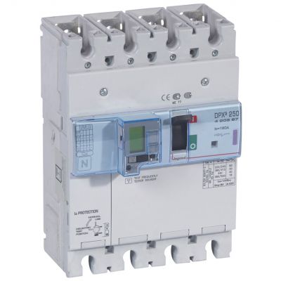 Wyłącznik DPX3 250 El Z Zab. R-Pr. 4P 160A 50Ka 420387 LEGRAND (420387)