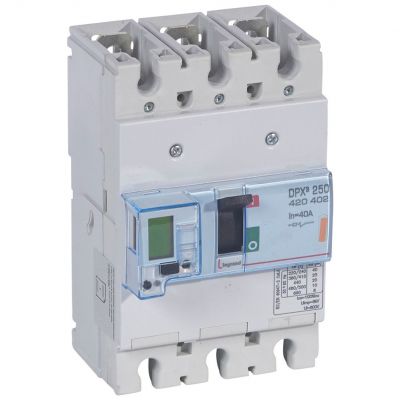 Wyłącznik DPX3 250 El+P 3P 40A 25Ka 420402 LEGRAND (420402)