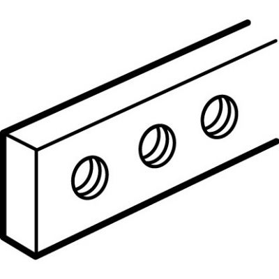 Szyna Cu 12x2Mm /Gwintowane Otwory M5/ /1M/ 037388 LEGRAND (037388)