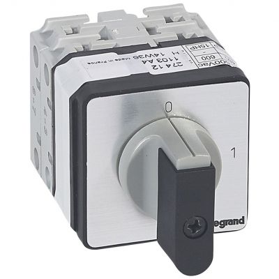 Przełącznik Krzywkowy 0-1 Pr21 25A 3P 027412 LEGRAND (027412)