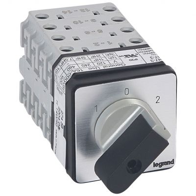 Przełącznik Krzywkowy 0-1-2 Pr17 20A 4P 027438 LEGRAND (027438)
