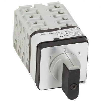 Przełącznik Krzywkowy 0-1-2 Pr21 25A 4P 027443 LEGRAND (027443)