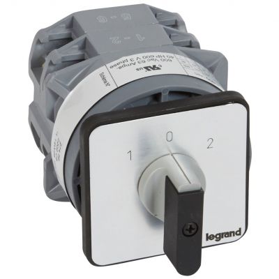 Przełącznik Krzywkowy 0-1-2 Pr63 63A 2P 027456 LEGRAND (027456)