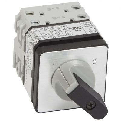 Przełącznik Krzywkowy 1-2 Pr21 25A 2P 027471 LEGRAND (027471)