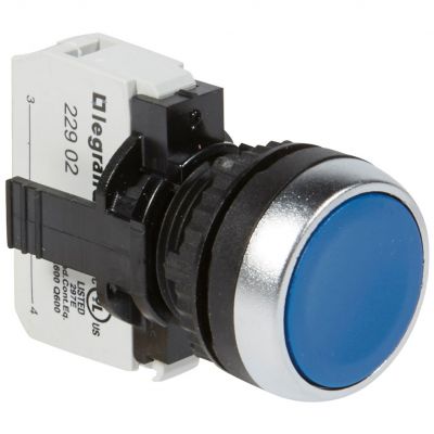Osmoz Komplet Bez Podświetlenia - Główka Płaska Niebieska + Uchwyt + 1Z 023703 LEGRAND (023703)