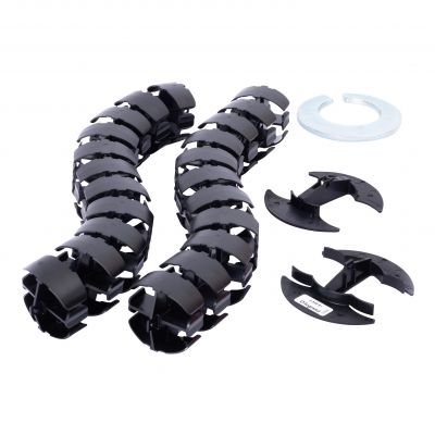 Incara: Vertebra - 4 Przedziały Metalowa Stopa - 0,8 M-Czarny 654991 LEGRAND (654991)