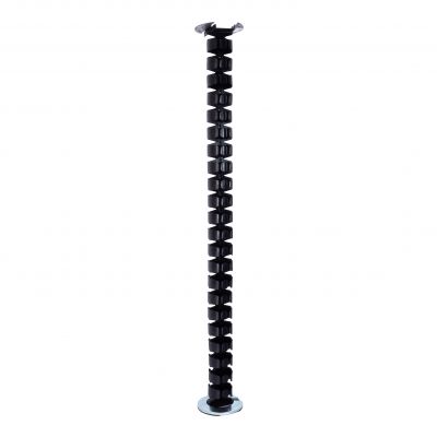 Incara: Vertebra - 4 Przedziały Metalowa Stopa - 0,8 M-Czarny 654991 LEGRAND (654991)