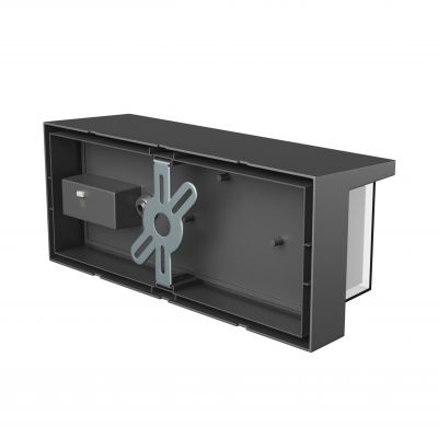 Oprawa elewacyjna na zewnątrz VERTO BLOCK 20W CCT zmiana barwy światła 230V 160/120ST IP65 100x130x320mm CZARNY Spectrum LED (SLI003052CCT_PW)