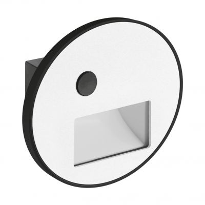 Oprawa schodowa LED biała lampa na schody z czujnikiem ruchu IDEUS (04863)