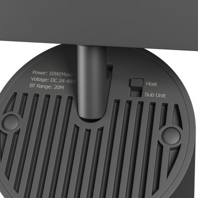 SYSTEM SHIFT SPEAKER - Głośnik BLUETOOTH 10W CZARNY Spectrum LED (WLD+40085)