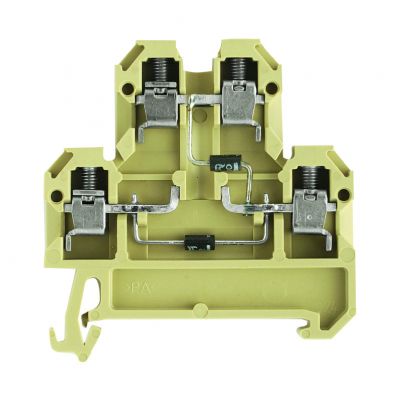 DK 4/35 2D GET.SCH. A1 Złączki szynowe z elementami elektronicznymi 0396660000 WEIDMULLER (0396660000)