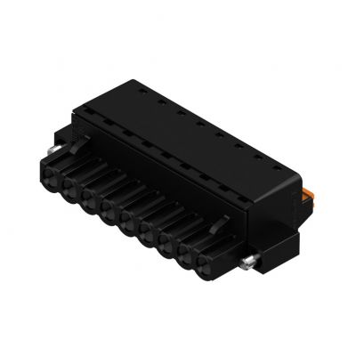 WEIDMULLER BLF 5.08HC/09/180F SN BK BX Wtyk PCB (złącze wiązki), 5.08 mm, Liczba biegunów: 9, PUSH IN, Złącze sprężynowe 1012720000 /30szt./ (1012720000)