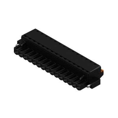 WEIDMULLER BLF 5.08HC/15/180F SN BK BX Wtyk PCB (złącze wiązki), 5.08 mm, Liczba biegunów: 15, PUSH IN, Złącze sprężynowe 1012960000 /18szt./ (1012960000)