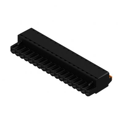 WEIDMULLER BLF 5.08HC/18/180 SN BK BX Wtyk PCB (złącze wiązki), 5.08 mm, Liczba biegunów: 18, PUSH IN, złącze sprężynowe 1013610000 /18szt./ (1013610000)