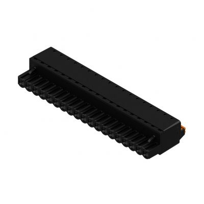 WEIDMULLER BLF 5.08HC/19/180 SN BK BX Wtyk PCB (złącze wiązki), 5.08 mm, Liczba biegunów: 19, PUSH IN, złącze sprężynowe 1013620000 /18szt./ (1013620000)