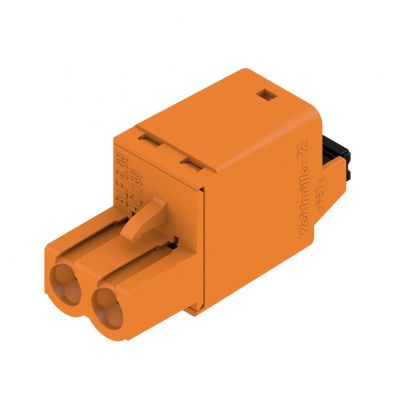 WEIDMULLER BLF 5.08HC/02/180 SN OR BX Wtyk PCB (złącze wiązki), 5.08 mm, Liczba biegunów: 2, PUSH IN, złącze sprężynowe 1013680000 /180szt./ (1013680000)
