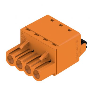 WEIDMULLER BLF 5.08HC/04/180 SN OR BX Wtyk PCB (złącze wiązki), 5.08 mm, Liczba biegunów: 4, PUSH IN, złącze sprężynowe 1013710000 /90szt./ (1013710000)
