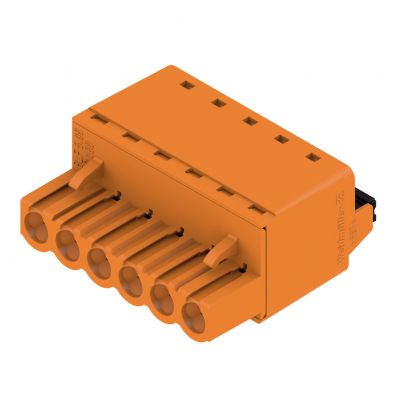 WEIDMULLER BLF 5.08HC/06/180 SN OR BX Wtyk PCB (złącze wiązki), 5.08 mm, Liczba biegunów: 6, PUSH IN, złącze sprężynowe 1013730000 /60szt./ (1013730000)