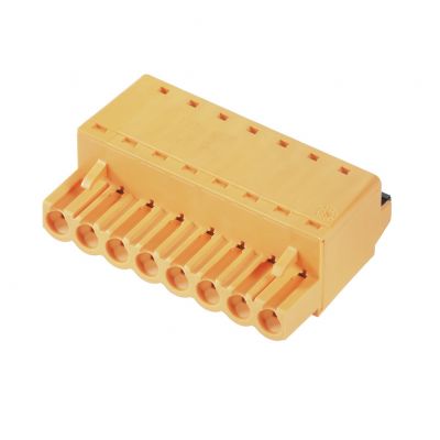 WEIDMULLER BLF 5.08HC/08/180 SN OR BX Wtyk PCB (złącze wiązki), 5.08 mm, Liczba biegunów: 8, PUSH IN, złącze sprężynowe 1013750000 /42szt./ (1013750000)