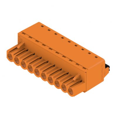 WEIDMULLER BLF 5.08HC/10/180 SN OR BX Wtyk PCB (złącze wiązki), 5.08 mm, Liczba biegunów: 10, PUSH IN, złącze sprężynowe 1013770000 /36szt./ (1013770000)