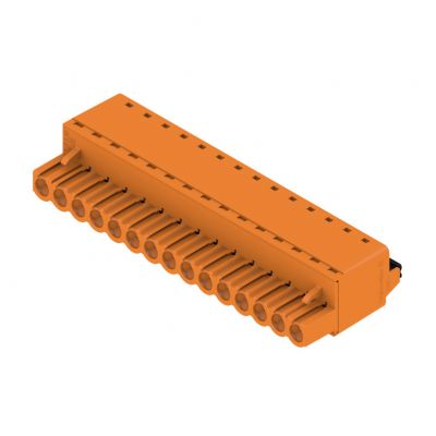 WEIDMULLER BLF 5.08HC/15/180 SN OR BX Wtyk PCB (złącze wiązki), 5.08 mm, Liczba biegunów: 15, PUSH IN, złącze sprężynowe 1013830000 /24szt./ (1013830000)