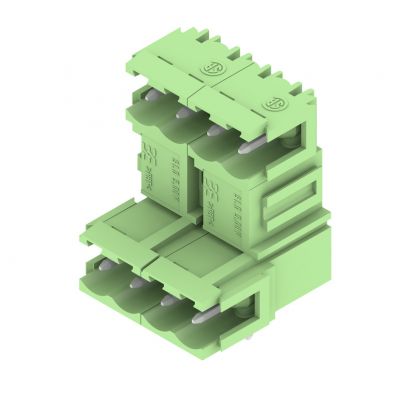 WEIDMULLER SLD 5.08V/08/90B 3.2 SN GN BX Wtyki PCB (złącza płyty), 5.08 mm, Liczba biegunów: 8, kąt odejścia: 90° 1013940000 /50szt./ (1013940000)