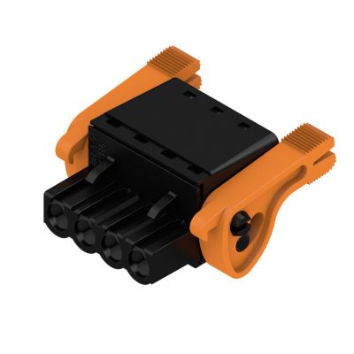 WEIDMULLER BLF 5.08HC/04/180LR SN BK BX Wtyk PCB (złącze wiązki), 5.08 mm, Liczba biegunów: 4, PUSH IN, Złącze sprężynowe 1014140000 /60szt./ (1014140000)