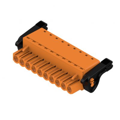 WEIDMULLER BLF 5.00HC/10/180LR SN OR BX Wtyk PCB (złącze wiązki), 5.00 mm, Liczba biegunów: 10, PUSH IN, Złącze sprężynowe 1016430000 /30szt./ (1016430000)