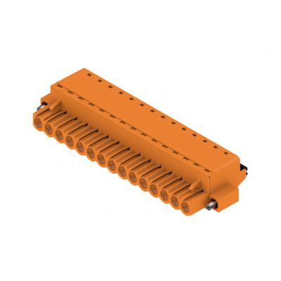WEIDMULLER BLF 5.00HC/15/180F SN OR BX Wtyk PCB (złącze wiązki), 5.00 mm, Liczba biegunów: 15, PUSH IN, Złącze sprężynowe 1017590000 /18szt./ (1017590000)