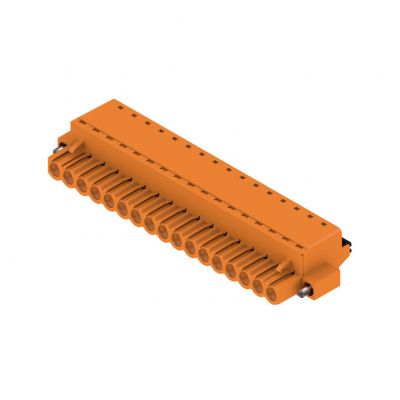 WEIDMULLER BLF 5.00HC/17/180F SN OR BX Wtyk PCB (złącze wiązki), 5.00 mm, Liczba biegunów: 17, PUSH IN, Złącze sprężynowe 1017610000 /18szt./ (1017610000)