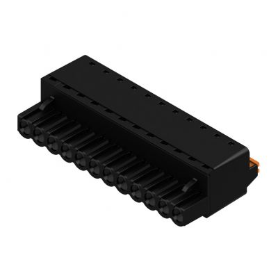 WEIDMULLER BLF 5.00HC/12/180 SN BK BX Wtyk PCB (złącze wiązki), 5.00 mm, Liczba biegunów: 12, PUSH IN, Złącze sprężynowe 1017780000 /30szt./ (1017780000)