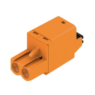 WEIDMULLER BLF 5.00HC/02/180 SN OR BX Wtyk PCB (złącze wiązki), 5.00 mm, Liczba biegunów: 2, PUSH IN, Złącze sprężynowe 1017860000 /180szt./ (1017860000)