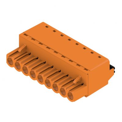 WEIDMULLER BLF 5.00HC/09/180 SN OR BX Wtyk PCB (złącze wiązki), 5.00 mm, Liczba biegunów: 9, PUSH IN, Złącze sprężynowe 1017950000 /36szt./ (1017950000)