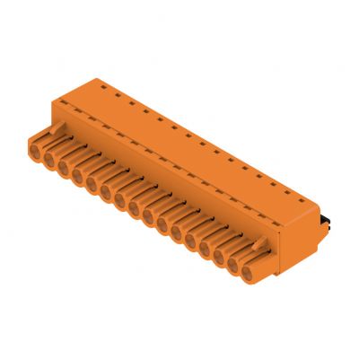 WEIDMULLER BLF 5.00HC/16/180 SN OR BX Wtyk PCB (złącze wiązki), 5.00 mm, Liczba biegunów: 16, PUSH IN, Złącze sprężynowe 1018030000 /18szt./ (1018030000)