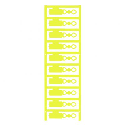 WEIDMULLER DMC 12/27 MC NE GE System kodowania kabli, 1.5 - 7.5 mm, 27 mm, poliamid 66, żółty 1018190000 /50szt./ (1018190000)