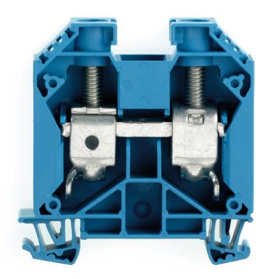 WEIDMULLER WDU 35/IK BL Blok zacisku przelotowego, złącze śrubowe, 35 mm², 1000 V, 125 A, liczba przyłączeń: 2 1020680000 /25szt./ (1020680000)