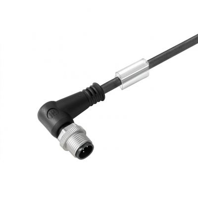 WEIDMULLER SAIL-M12W-5-5.0T Przewód czujnika-siłownika (zmontowany), Jeden koniec bez złącza, M12, Liczba biegunów: 5, Długość kabla: 5 m, złącze męskie, kątowe 1021660500 /1szt./ (1021660500)